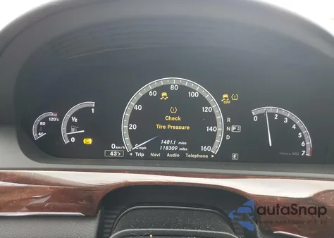 2013 Mercedes-Benz S 550 4Matic из США, поврежденный, VIN WDDNG9EB3DA533871